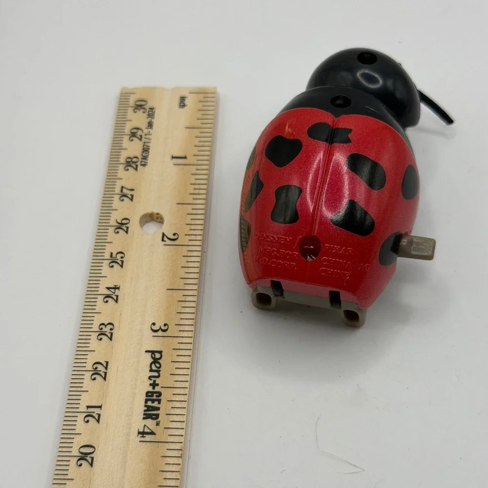 Disney Pixar A Bug's Life Francis Ladybug Wind Up Toy McDonalds 1998 Vintage